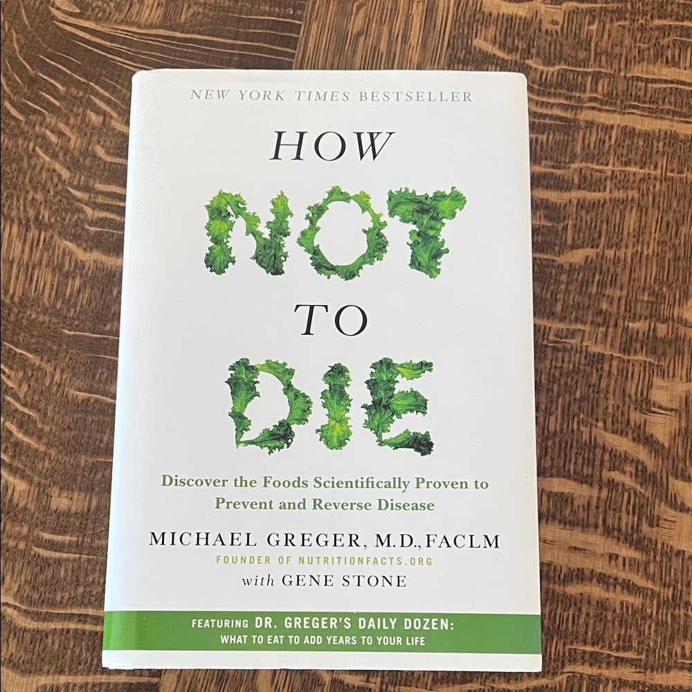 How not to Die by Michael Gregor book
